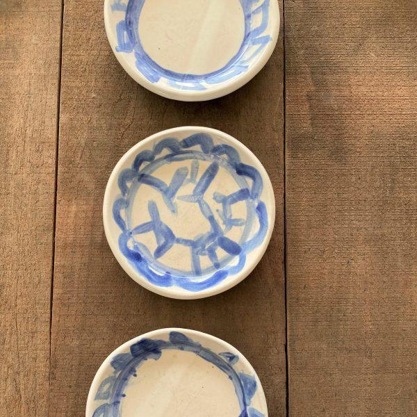 Plate with Blue pattern - Image 4