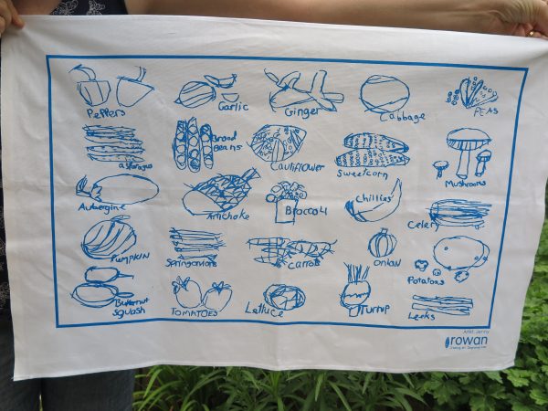Tea Towel - Vegetables - Image 2