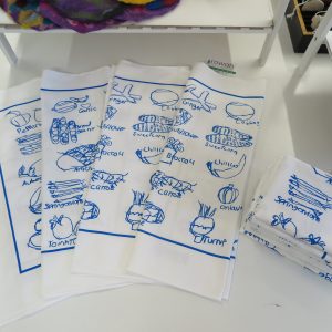 Tea Towel - Vegetables