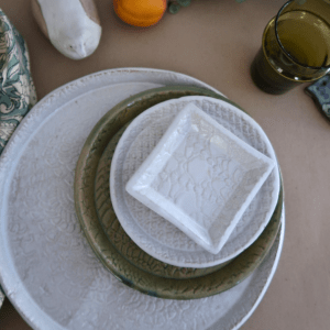 Lace Patterned Plate