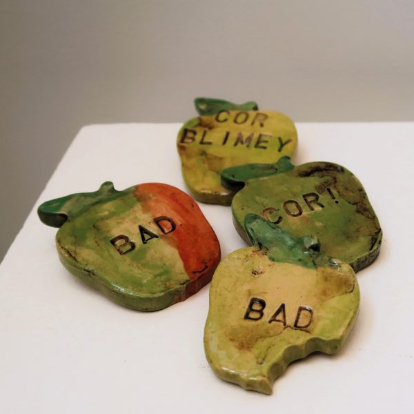 Autumn Apple Pin Badge / Brooch - Image 3