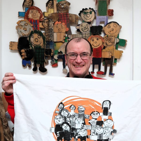 Tea towel Chris's Friends - Image 2