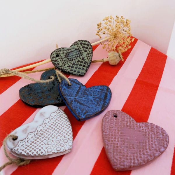 Valentine Hearts | Hanger, magnet or brooch - Image 3