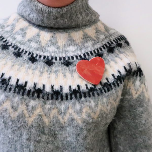 Valentine Hearts | Hanger, magnet or brooch - Image 2