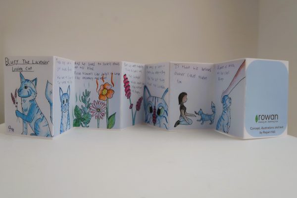 Bluey the Cat | Poem-card - Image 3