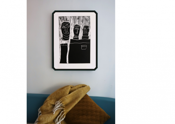 Original lino-print - Romans - Image 3
