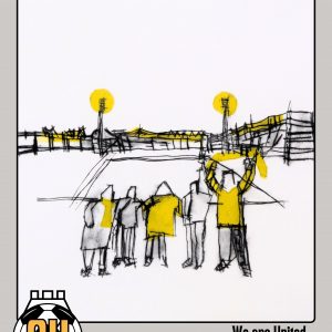 Cambridge United Fine Art Poster Print - 'We are United'