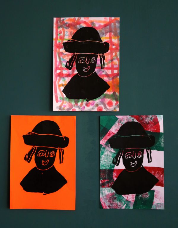 Original lino-print - Hat - Image 4