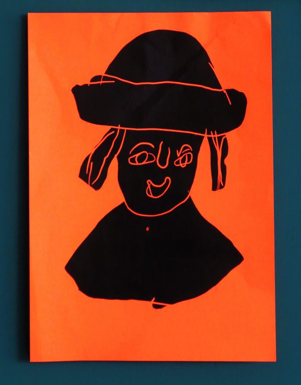 Original lino-print - Hat - Image 3