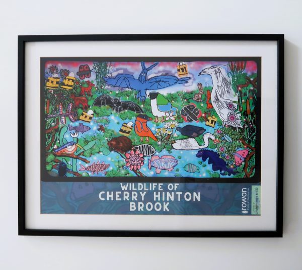 Wildlife of Cherry Hinton Brook Poster - Image 3
