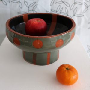 Ceramic Pedestal Bowl