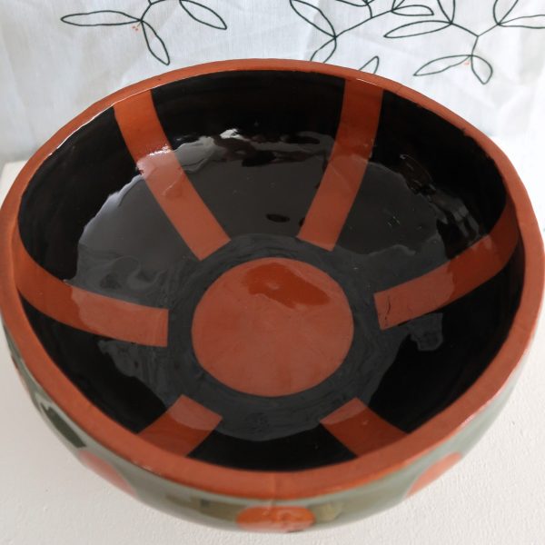 Ceramic Pedestal Bowl - Image 5