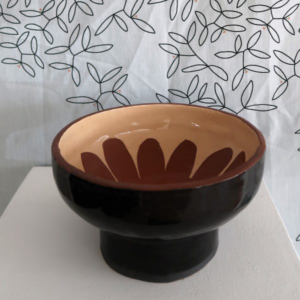 Ceramic Pedestal Bowl - Image 2