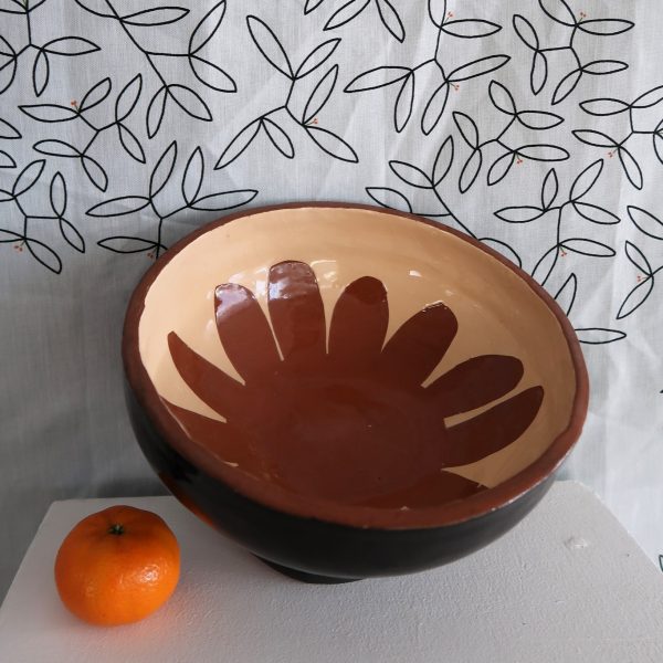 Ceramic Pedestal Bowl - Image 8
