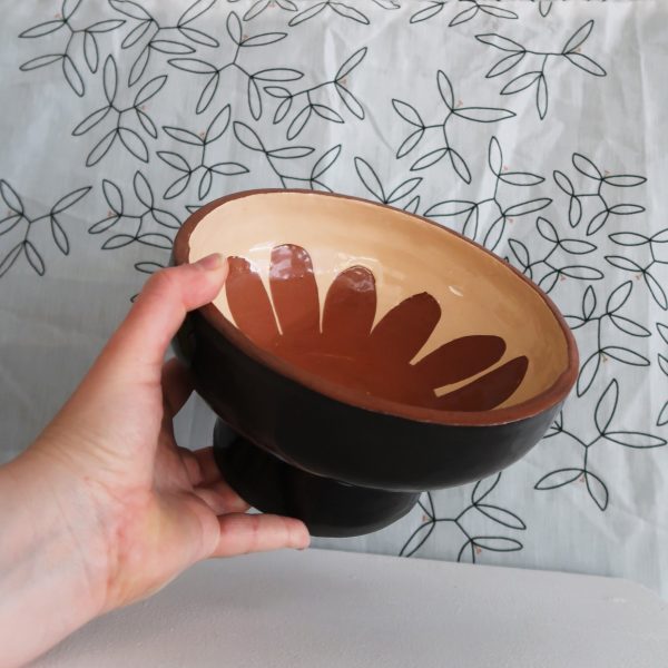 Ceramic Pedestal Bowl - Image 7