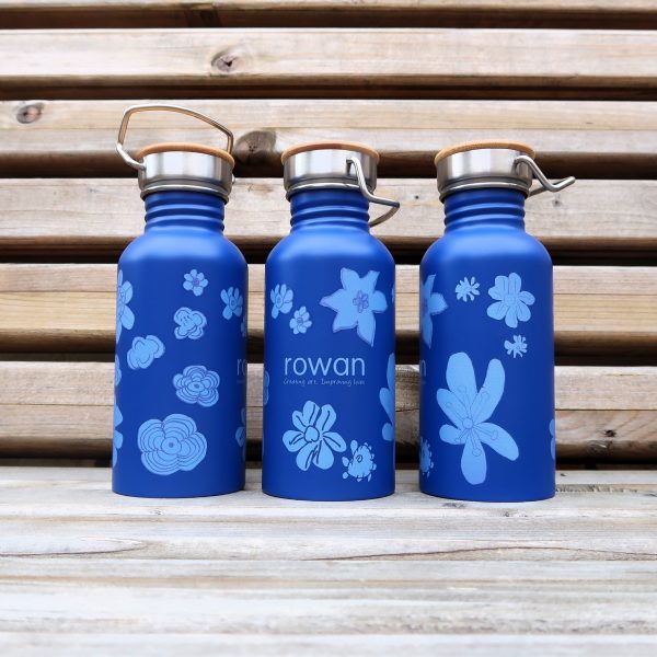 Floral Water Bottle