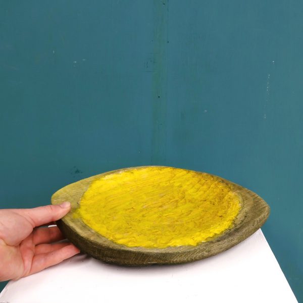 'Painted Wooden Bowl' by David S