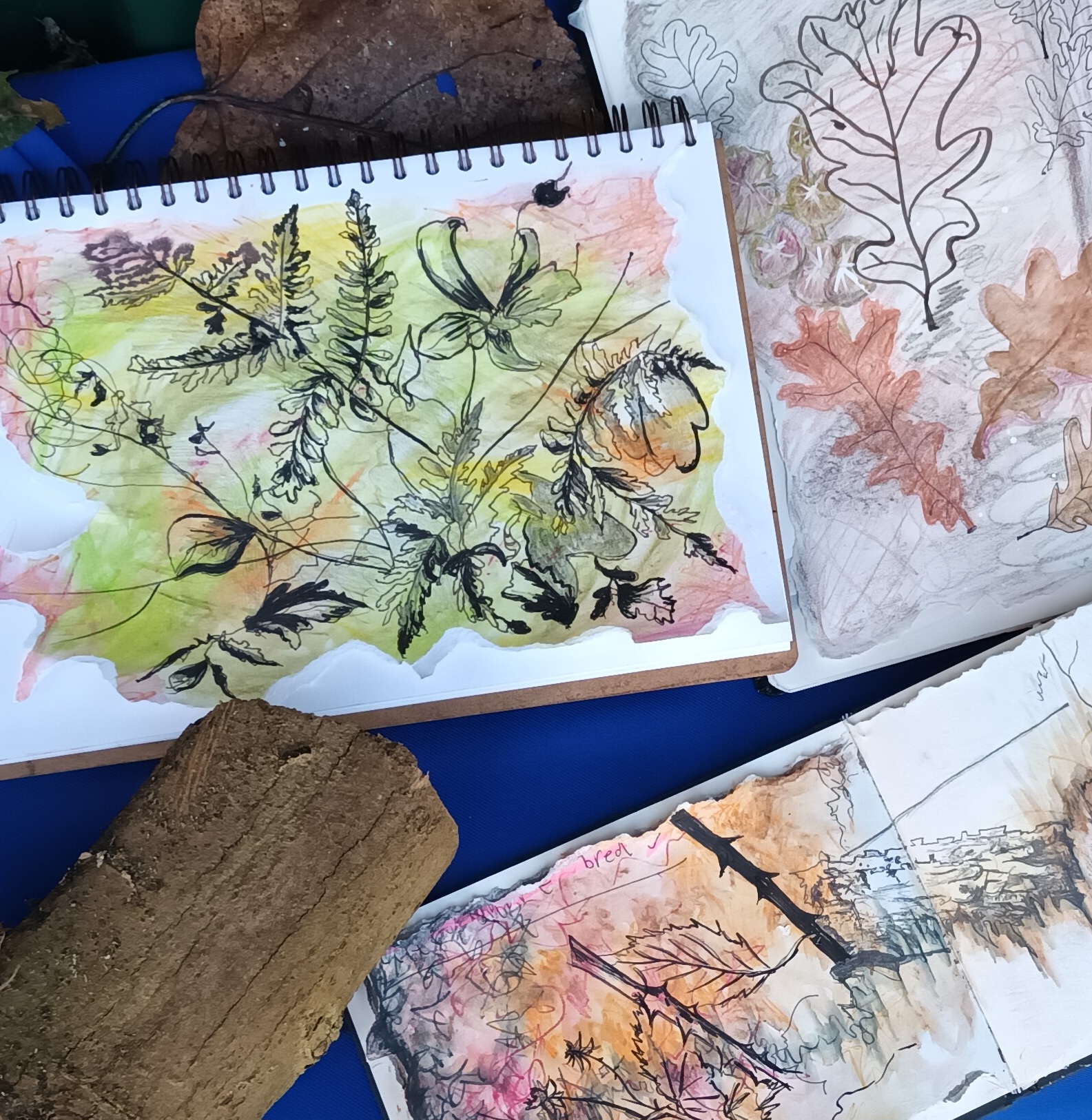 Mixed Media: Autumn Still Life (Thursday)
